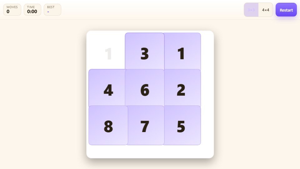 Sliding Puzzle — Puzzle